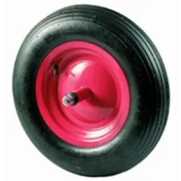 Wheel for hand wheelbarrow pin l 21 cm Pneumatic
