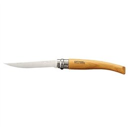 Coltello Opinel Virobloc a filettare Inox manico Faggio