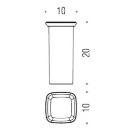[Ricambio] Vetro per portascopino B3250 Colombo Design