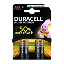 Pile alcaline Duracell Plus MN2400 AAA MiniStilo (blister 4 pezzi)