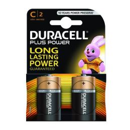 Duracell Plus alkaline batteries mn1400 C Half Torch (blister 2