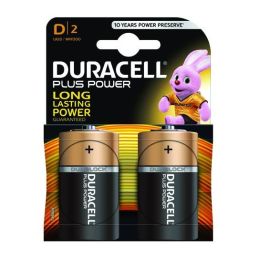 Duracell Plus alkaline batteries MN1300 D Flashlight (blister 2 pieces)