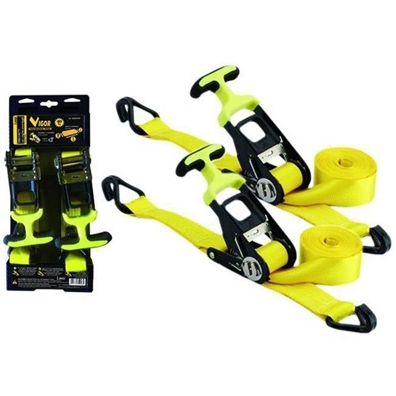 Vigor lashing strap for trucks (2 pcs)