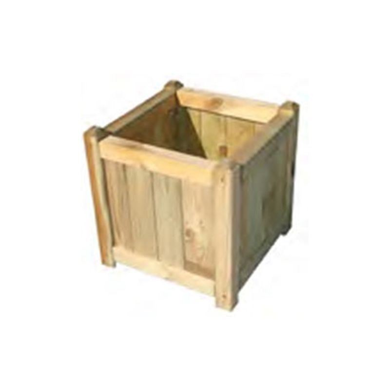 Wood flower box 40x40