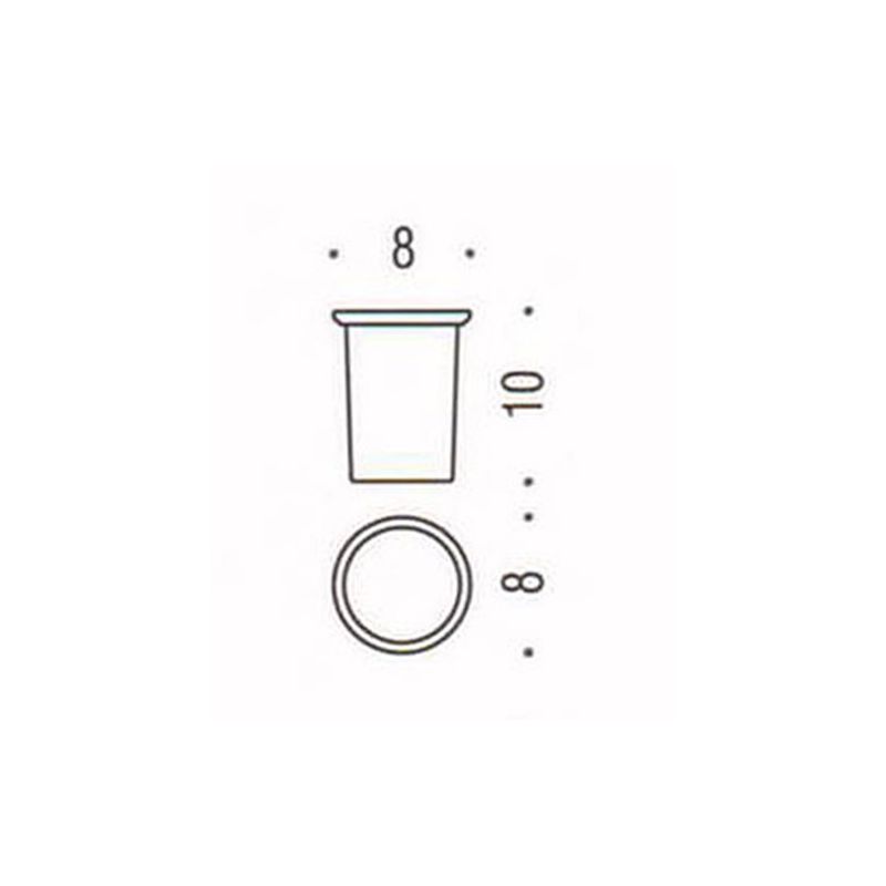 [Ricambio] Vetro per bicchiere B2752