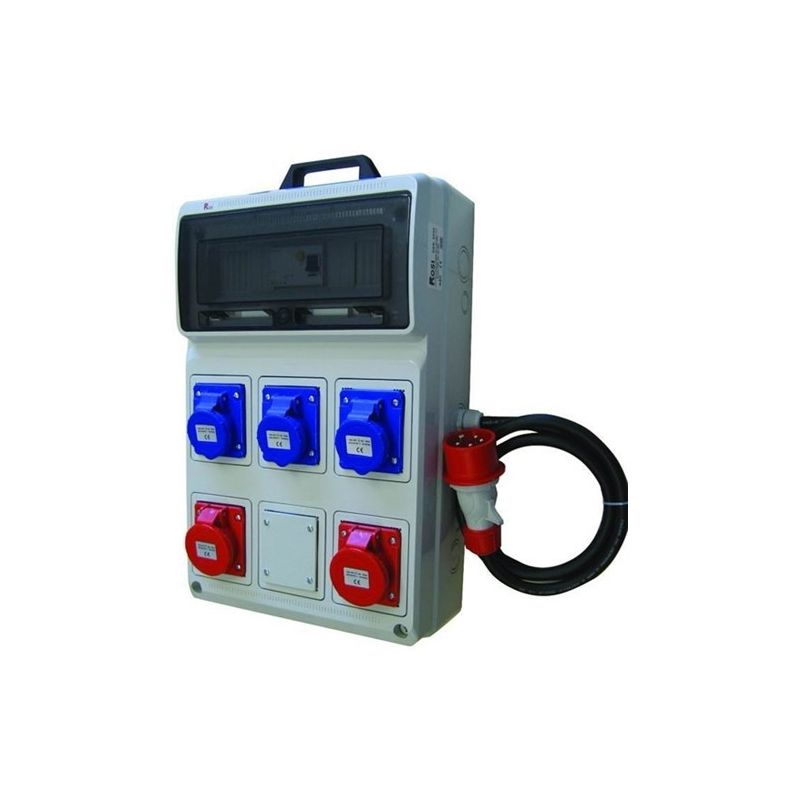 Electrical distribution panel for construction site 2242-V