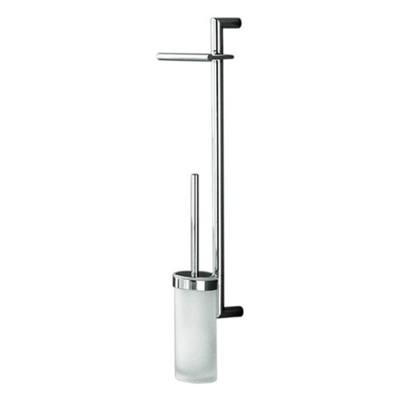 Colonna a parete porta rotolo/scopino B9823 Colombo Design