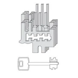 Replacement kit gorges CISA map 07590.23
