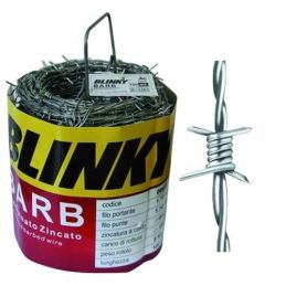 Galvanized barbed wire - mt. 100 Blinky Barb