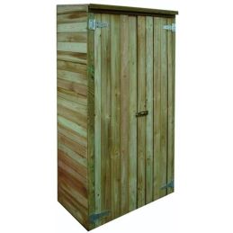 Wooden garden cupboard 85x46x177h Blinky LOLA