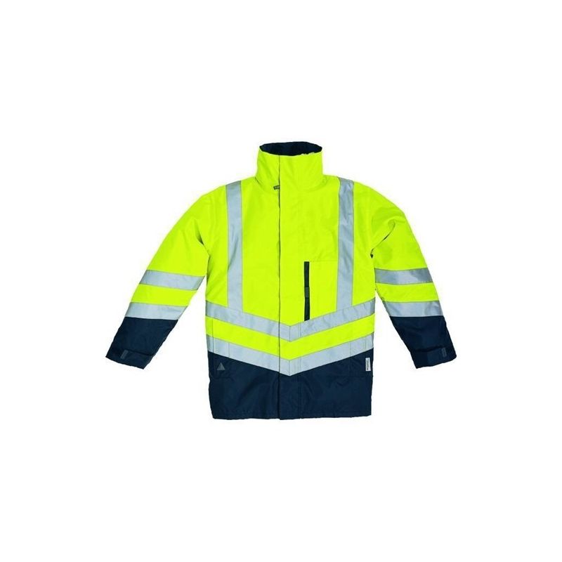 Panoply OPTIMUM-HV yellow high visibility parka jacket
