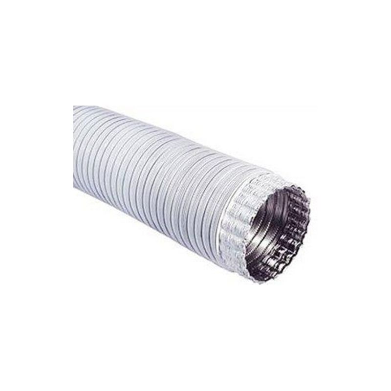 White extensible 14/10 aluminum hose