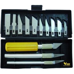 Set coltelli tagliabalsa VIGOR 44070-10 13 lame