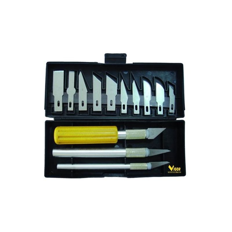 Set coltelli tagliabalsa VIGOR 44070-10 13 lame