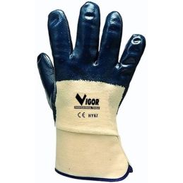 Work gloves HY60 cotton / nitrile