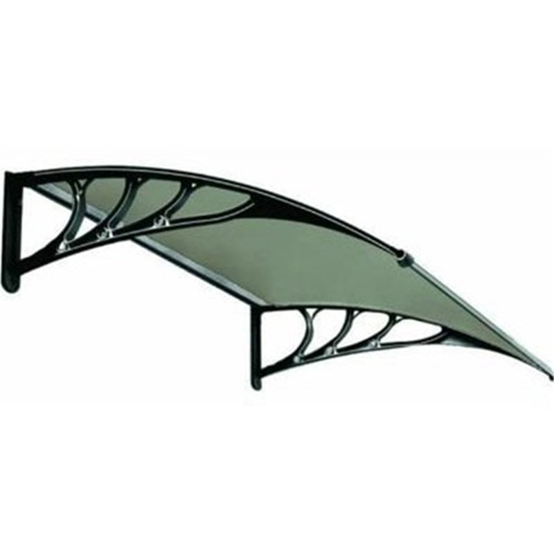 Tettoia in policarbonato bronzo 100x60 cm.
