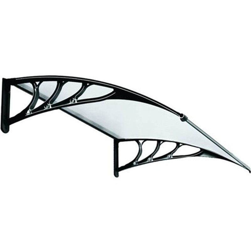 Transparent polycarbonate canopy 100x60cm