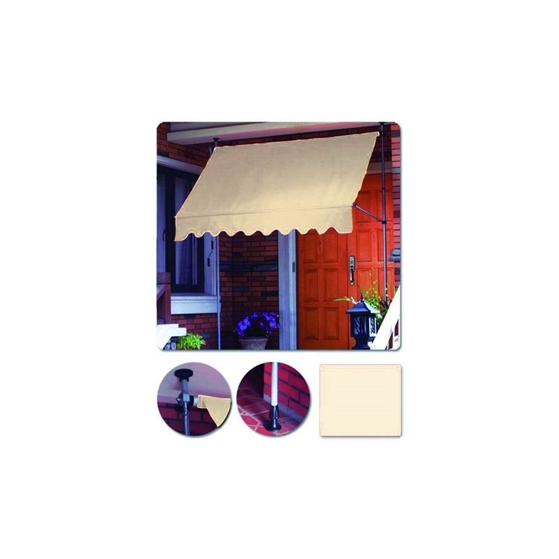 Self-supporting roll-up awning L 150 Beige Blinky