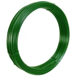 Filo Ferro Plasticato Verde Mm. 2.8