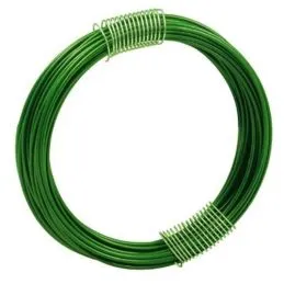 Filo Ferro Plasticato Verde Mm.2.2-3.0