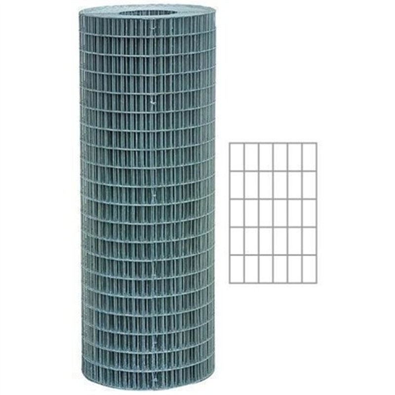 Rete Elettrosaldata Zincata 50x75 H.Cm. 150 rotolo 25 mt.