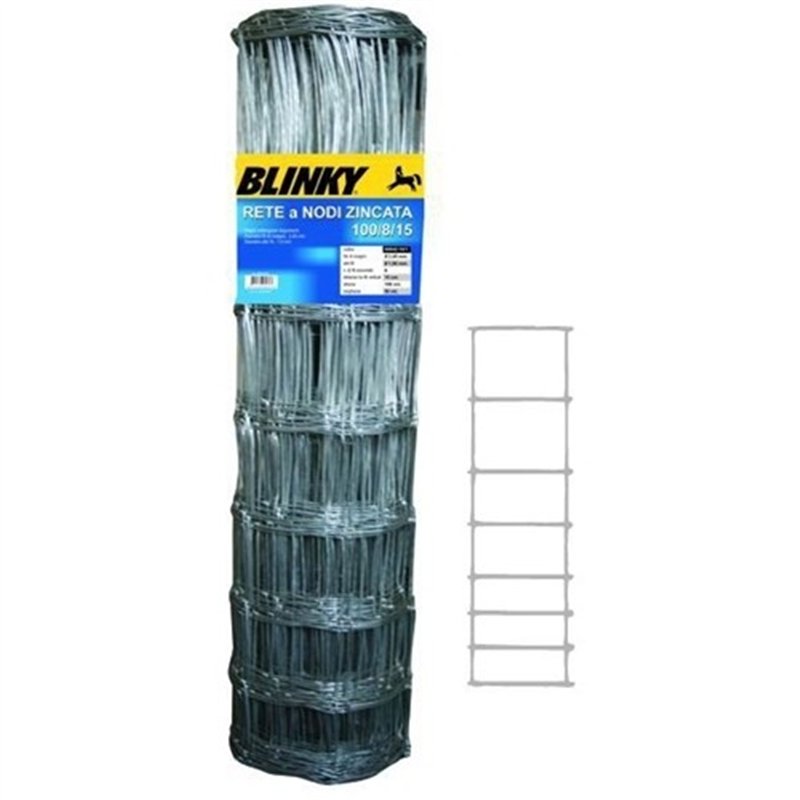 Blinky Galvanized Net With Knots 200/20/15 roll 50 mt.