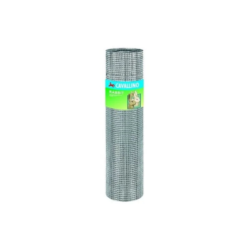 Rete Blinky Rabbit Zincata 12.7x25.4 H.Cm.100 rotolo 25 mt.