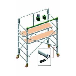 Trabattello mt. 3.70 Grim EU Kit (estendibile sino a 5.40 mt) 