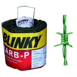 Filo spinato zincato plastificato - mt.100 Blinky Barb-P