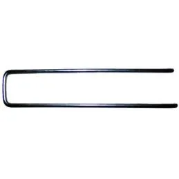 Galvanized U-shaped pegs for mulching 180X40 mm