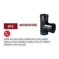 Inox pellet stove pipes