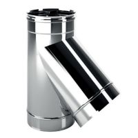 Canne fumarie Inox monoparete AISI316
