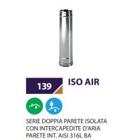Double wall insulated chimneys Air Inox - parts and accessories - Matteoda Utensilferramenta online Turin