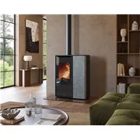 Stufe ibride legna/pellet Jolly Mec | Dual fuel e 24 Volt | Matteoda