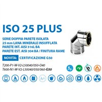 ISO25 PLUS G50 Twin-Wall Chimney | De Marinis