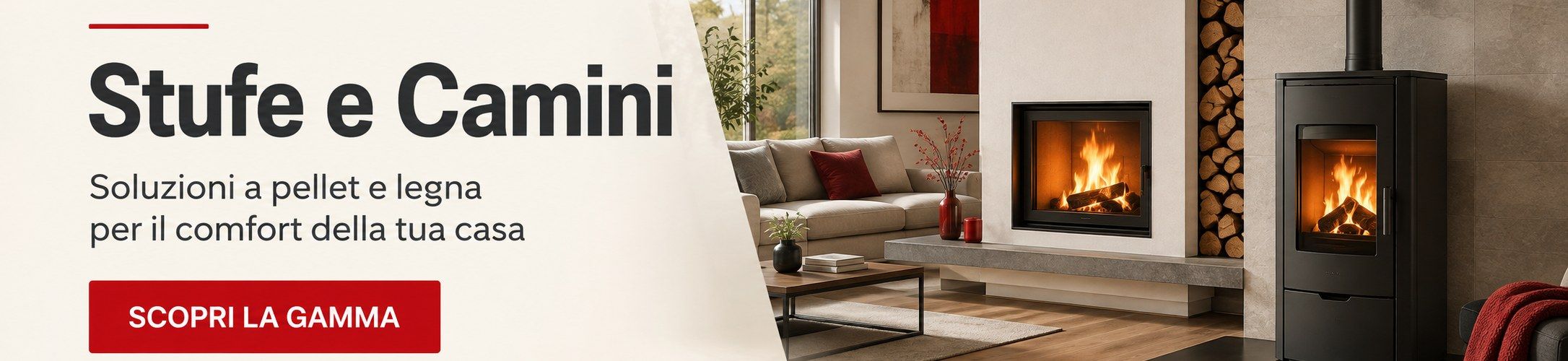 Soluzioni a pellet e legna per il comfort della tua casa