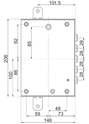 Serratura porta blindata Mottura 89.8583D7 cilindro eur. Dierre 